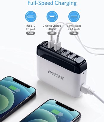 Bestek 6-in-1 multi charger