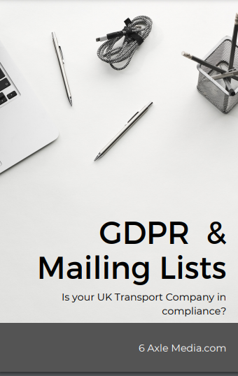 Ebook entitled GDPR & Mailing Lists